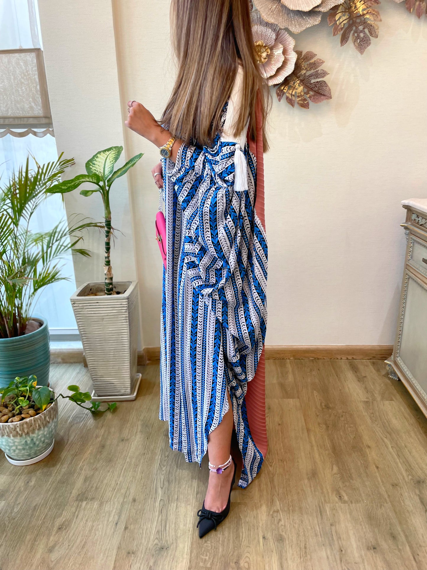 Stripped Cotton Dress