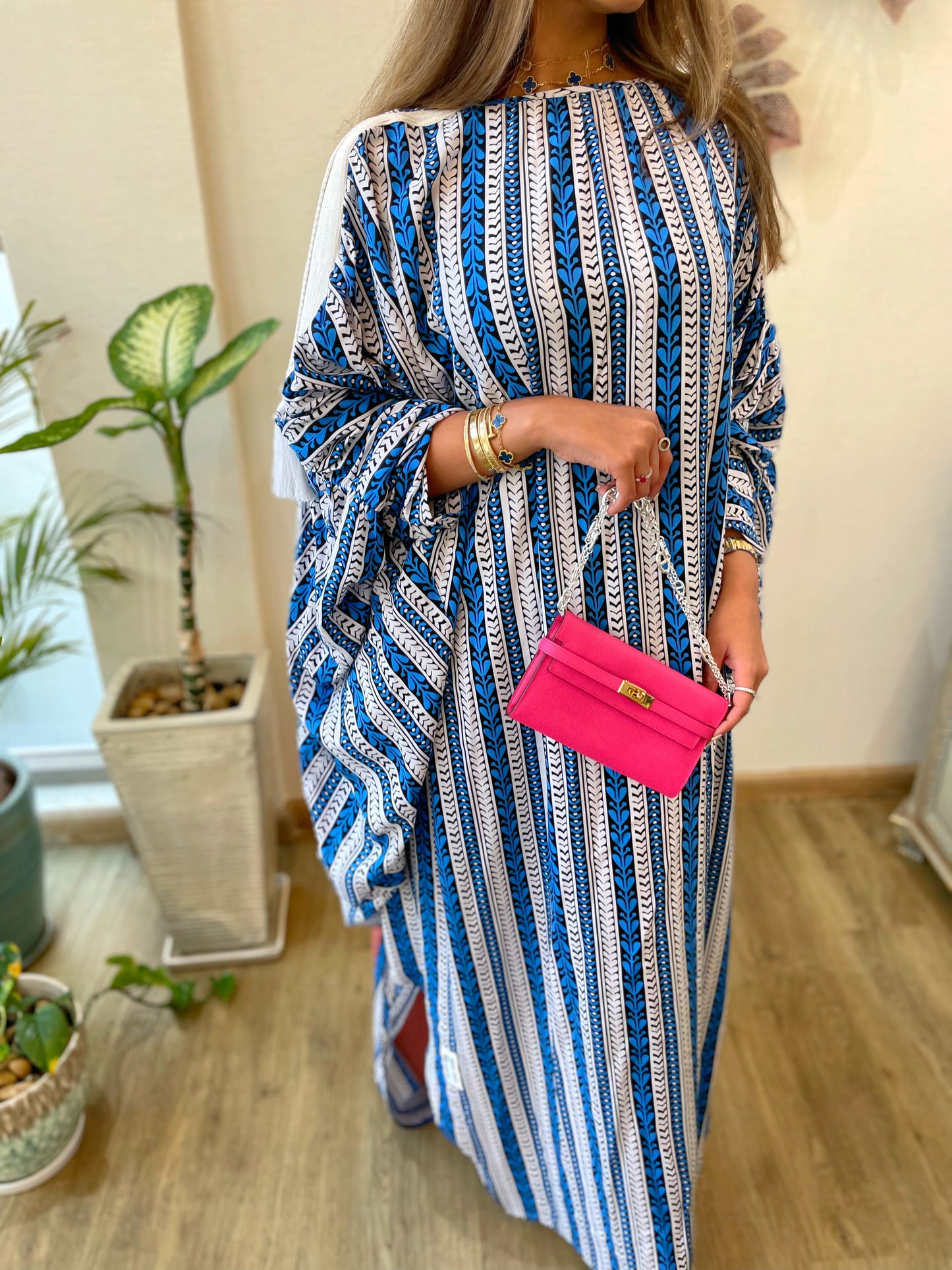 Stripped Cotton Dress