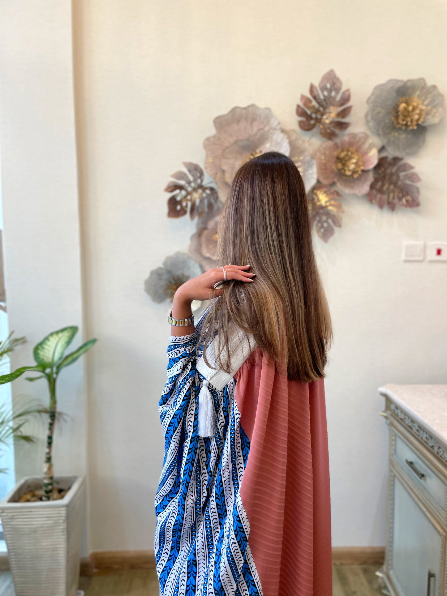 Stripped Cotton Dress