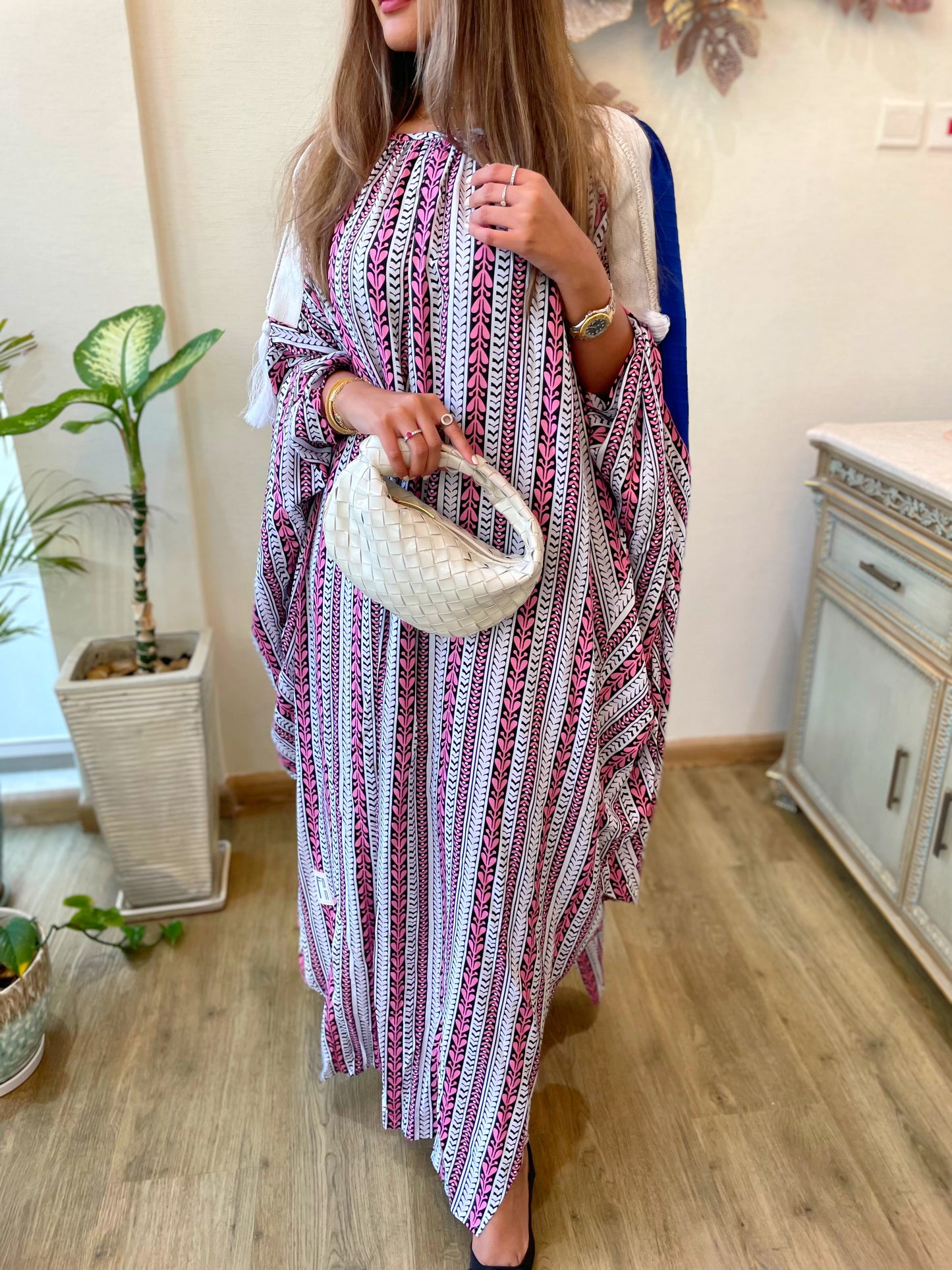 Stripped Cotton Dress