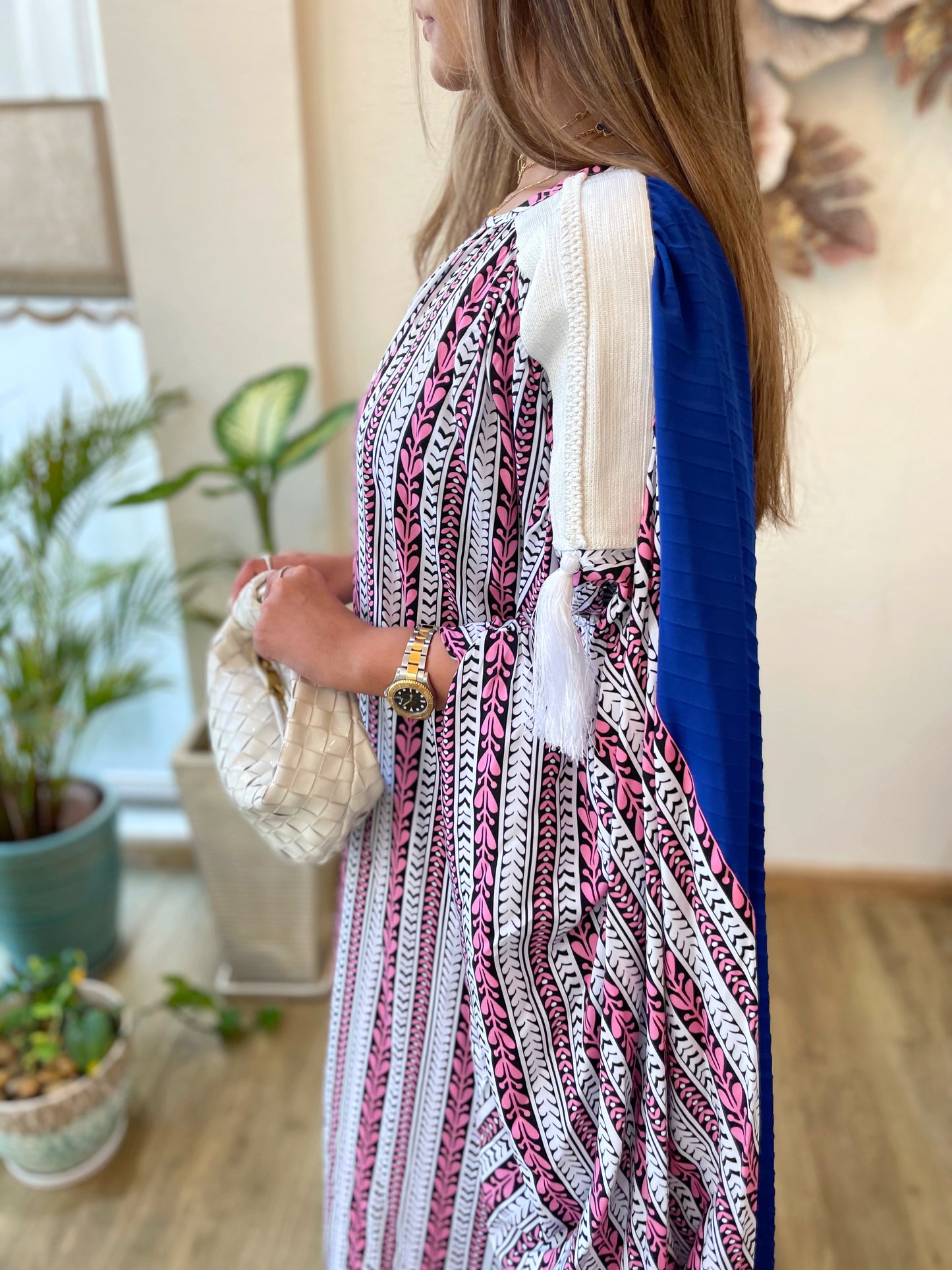 Stripped Cotton Dress