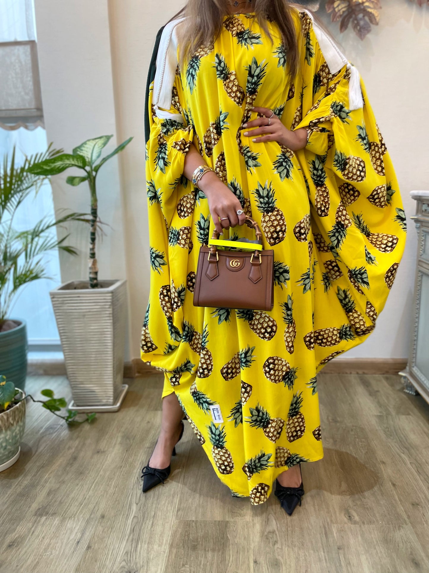 Pineapple Cotton Dress