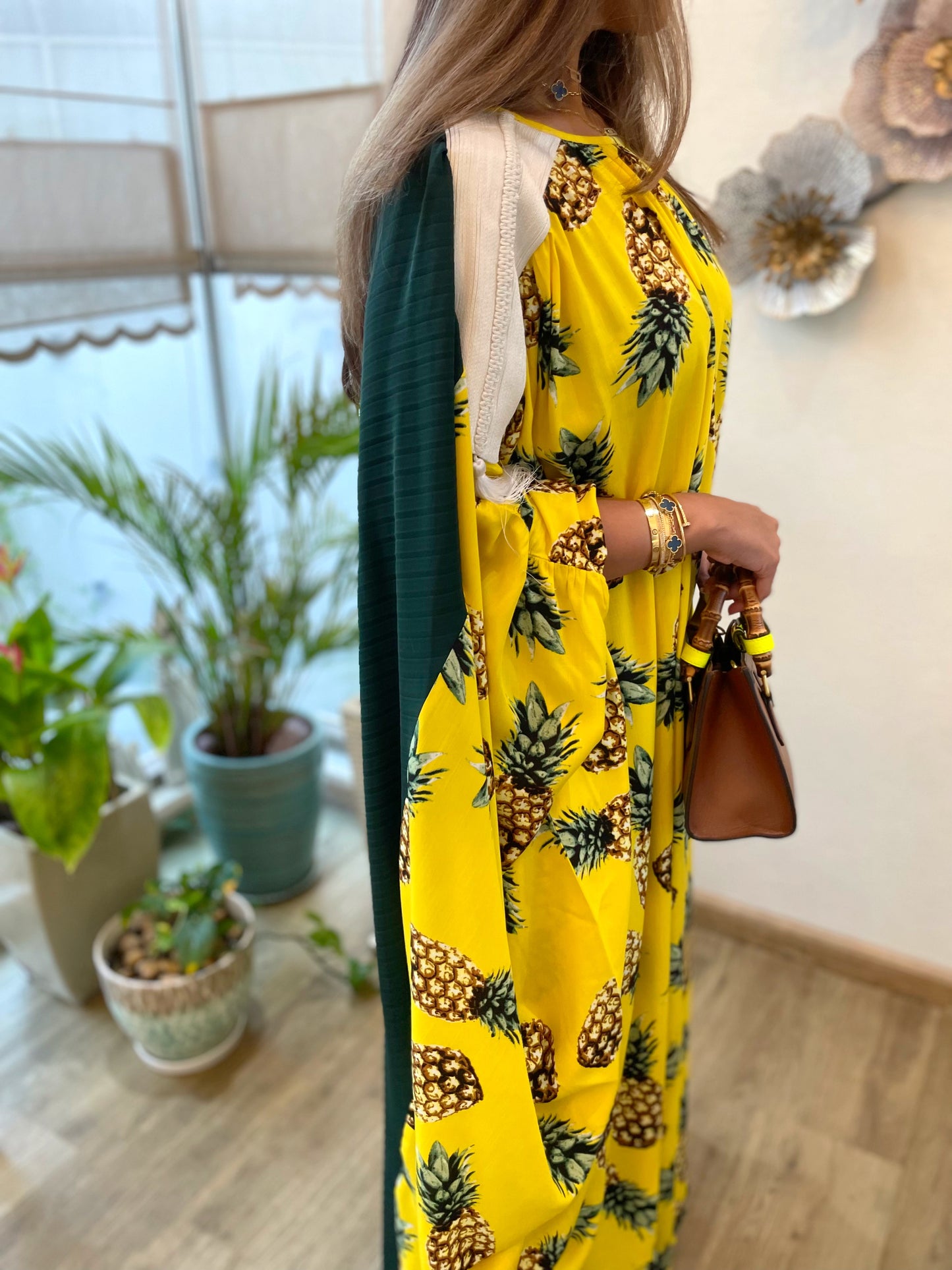 Pineapple Cotton Dress