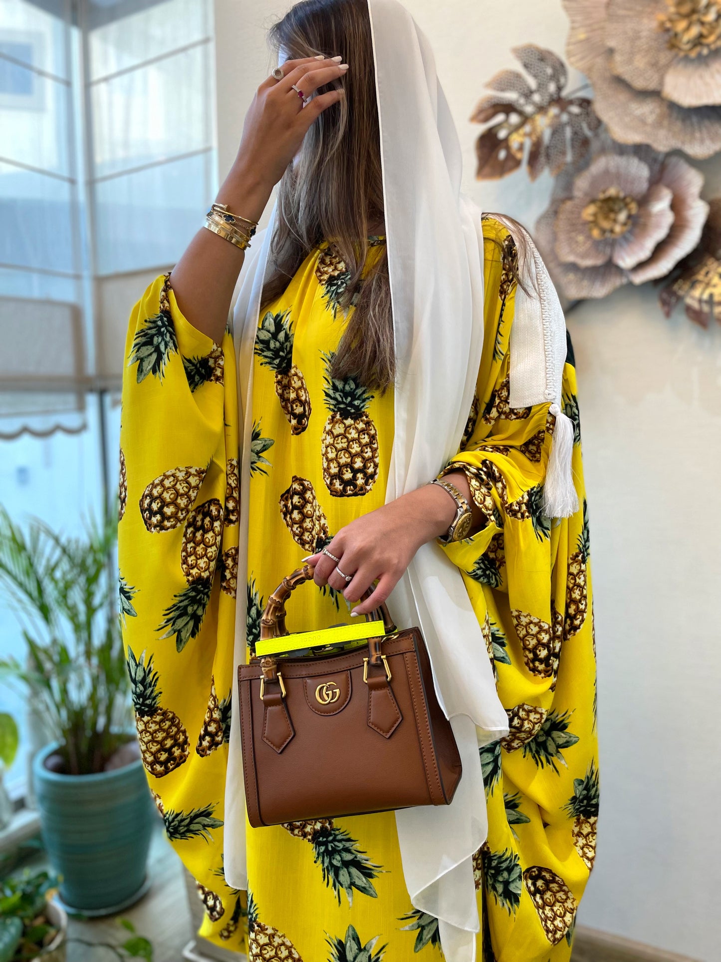 Pineapple Cotton Dress